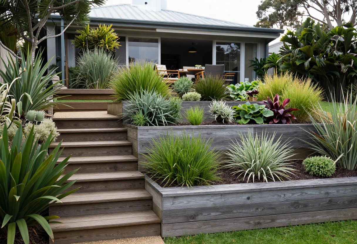 Garden Terracing Central Coast