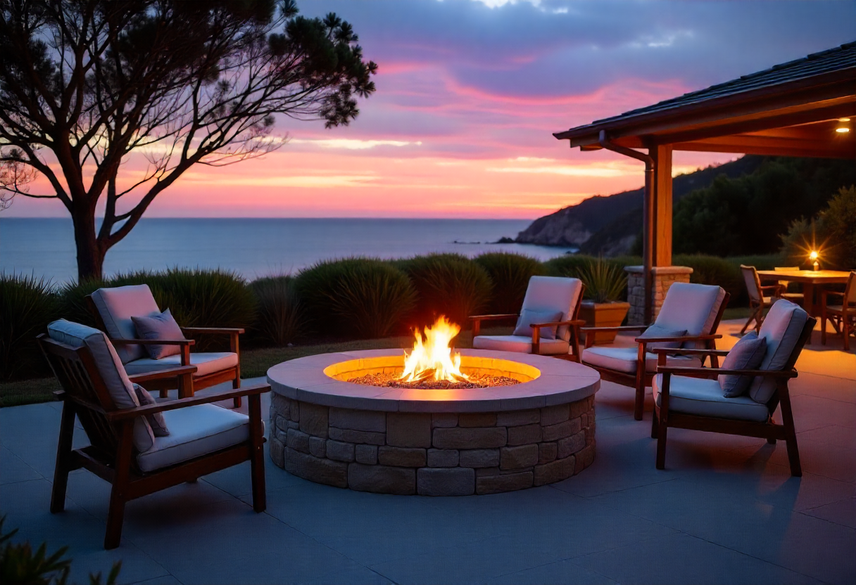Fire Pit Installation Central Coast